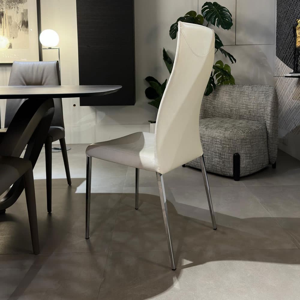 Set Of 2 Tall Anna Dining Chairs by FCI Clearance by FCI London