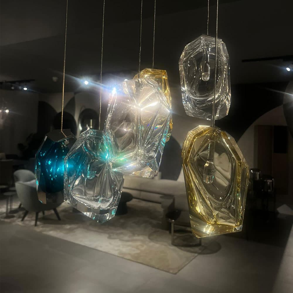 Crystal Rock - Crystal Rock / Pendant / Cluster Of 5 by Lasvit | FCI Swift Ship