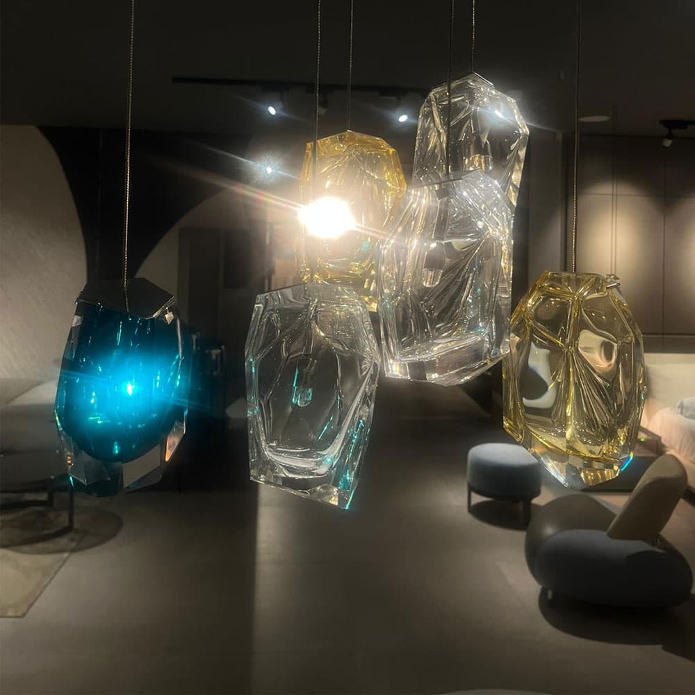 Crystal Rock - Crystal Rock / Pendant / Cluster Of 5 by Lasvit | FCI Swift Ship
