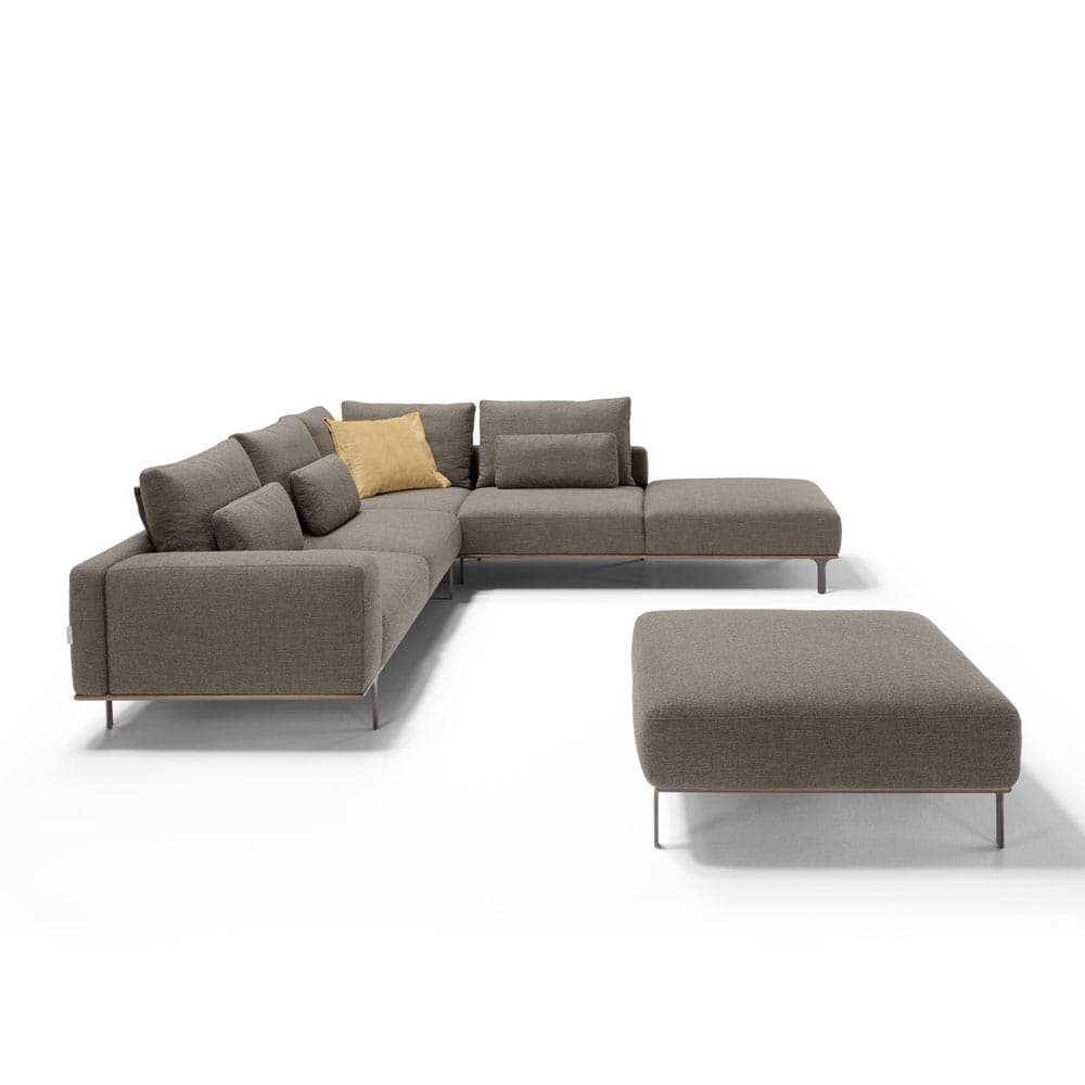 Chrome Sofa by Naustro Italia Fiera Collection