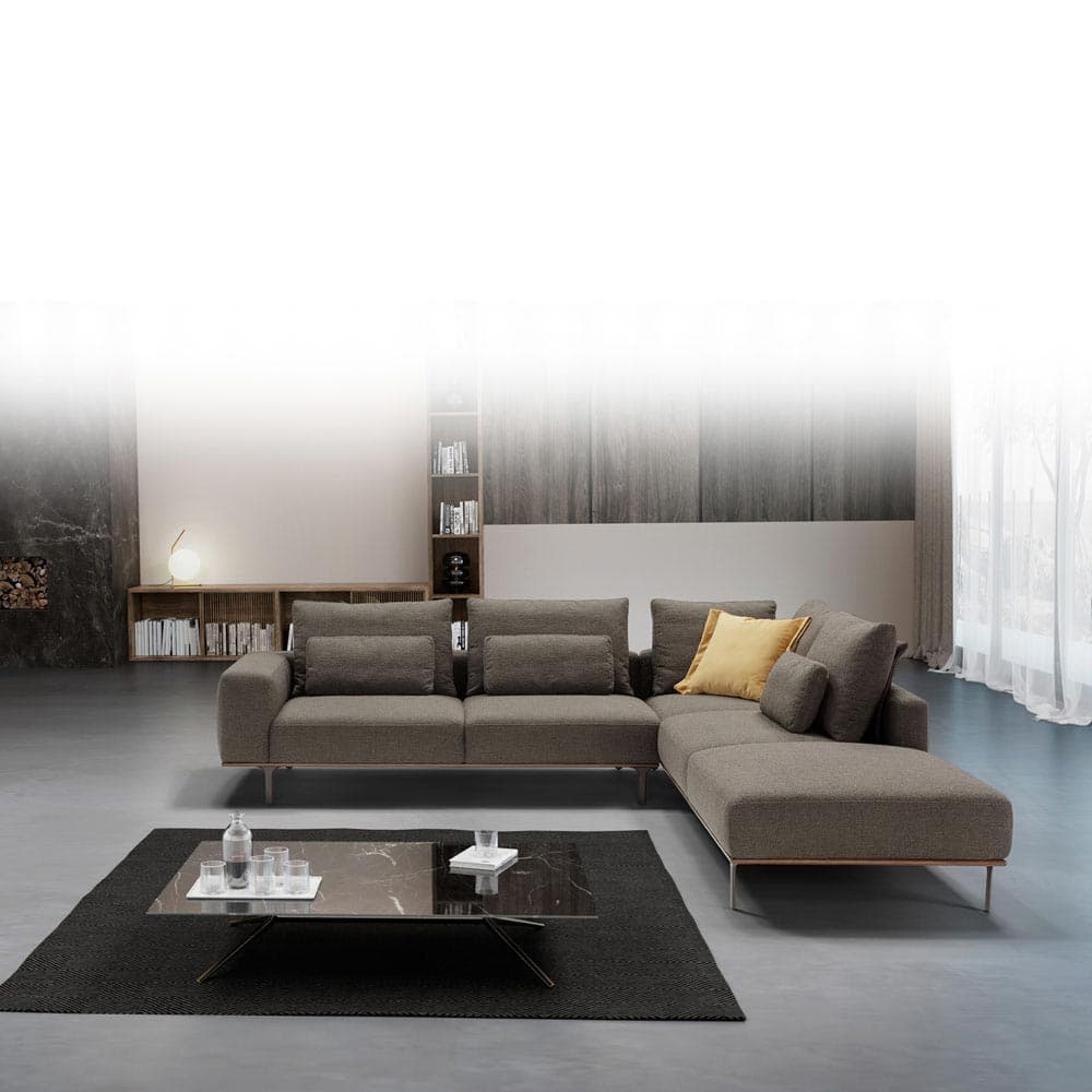 Chrome Sofa by Naustro Italia Fiera Collection