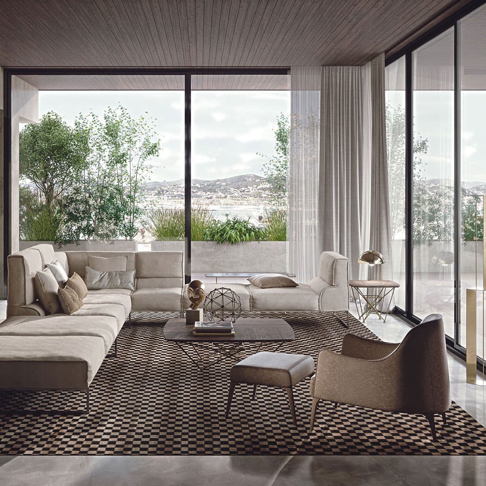 Jackie Bergere Lounger by Frigerio