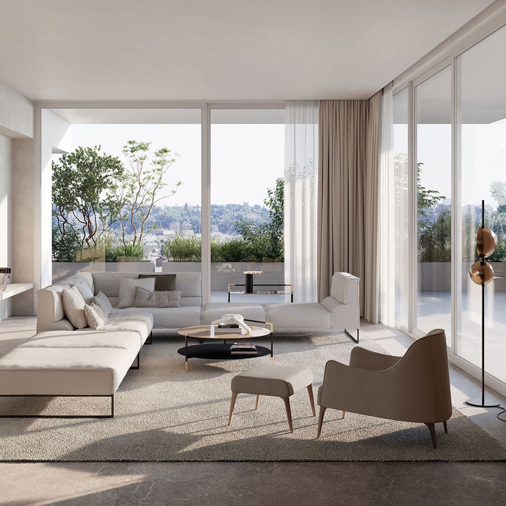 Jackie Bergere Lounger by Frigerio