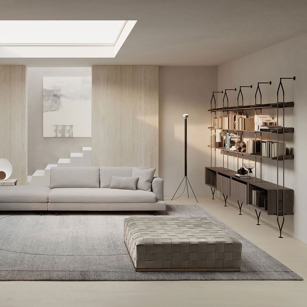 Jonas Footstool by Frigerio