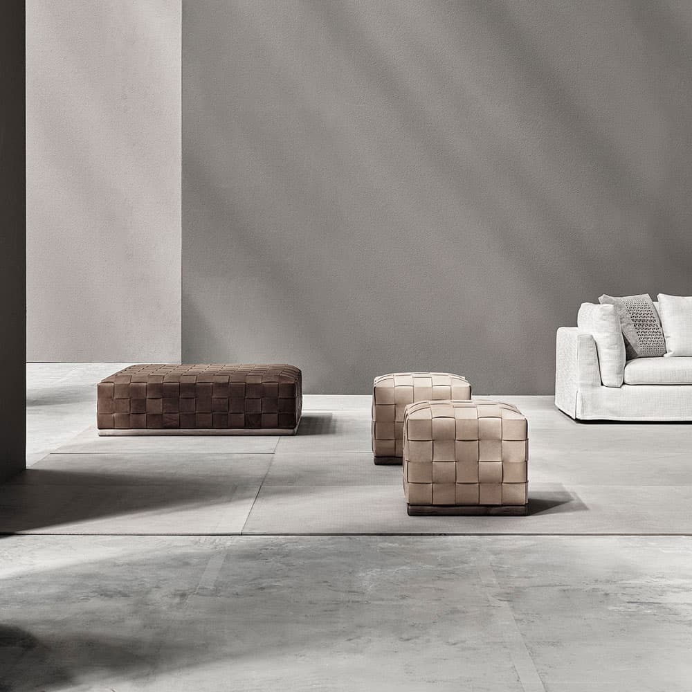 Jonas Footstool by Frigerio