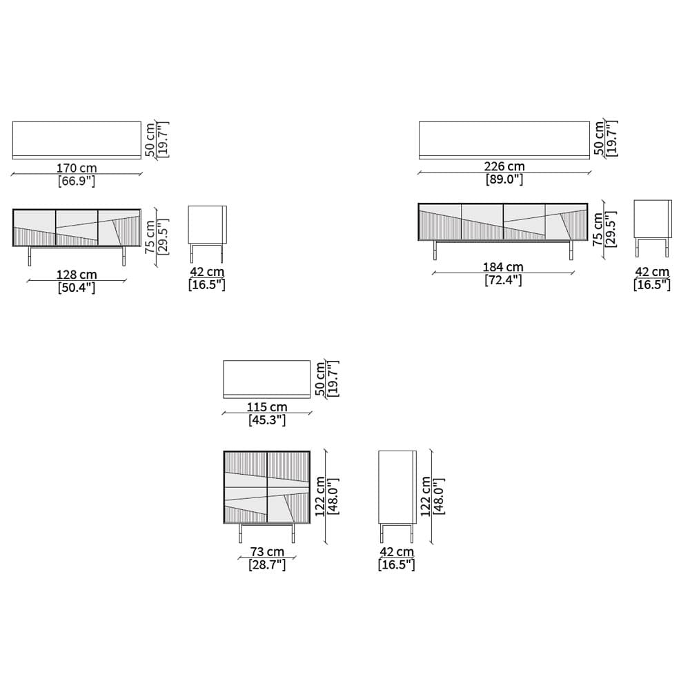 Norman Sideboard by Frigerio