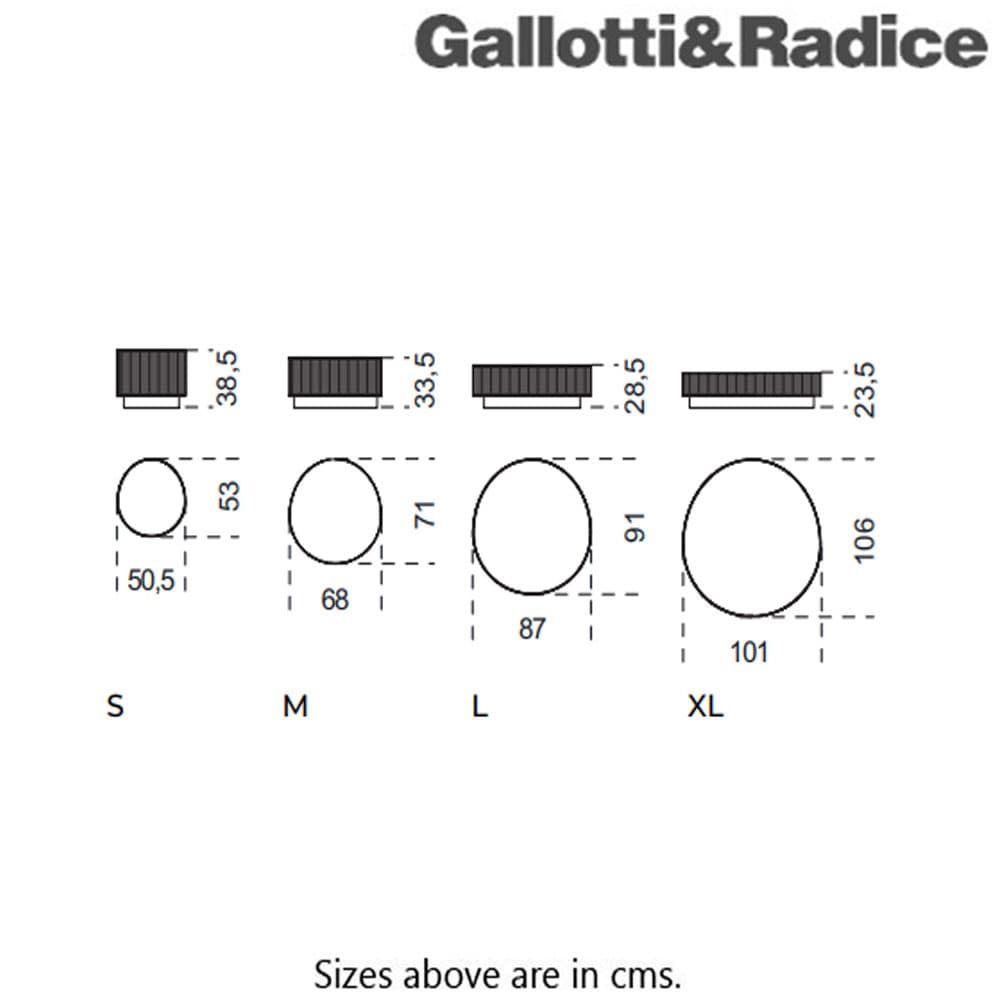 Nori Coffee Table by Gallotti & Radice