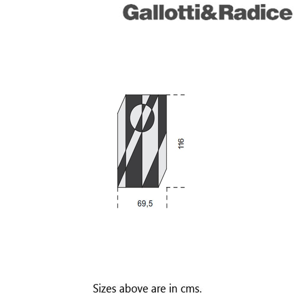 Cubist Mirror by Gallotti & Radice