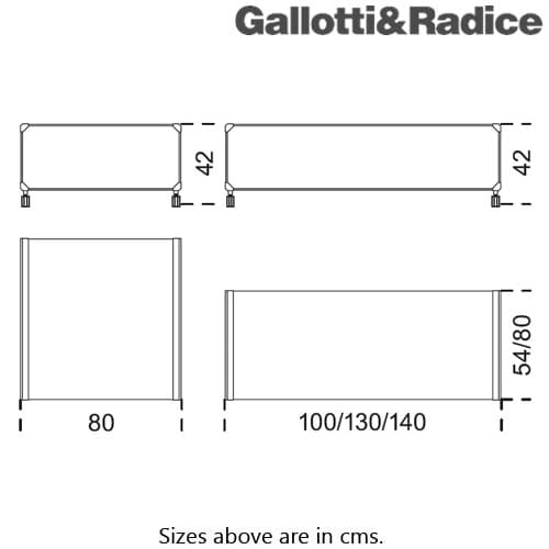 George 2 Coffee Table by Gallotti & Radice