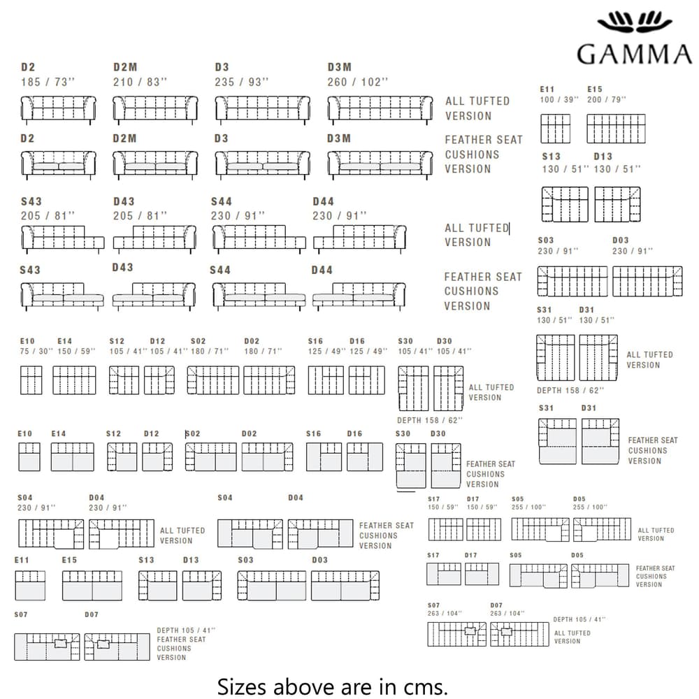 Nautilus Sofa by Gamma and Dandy