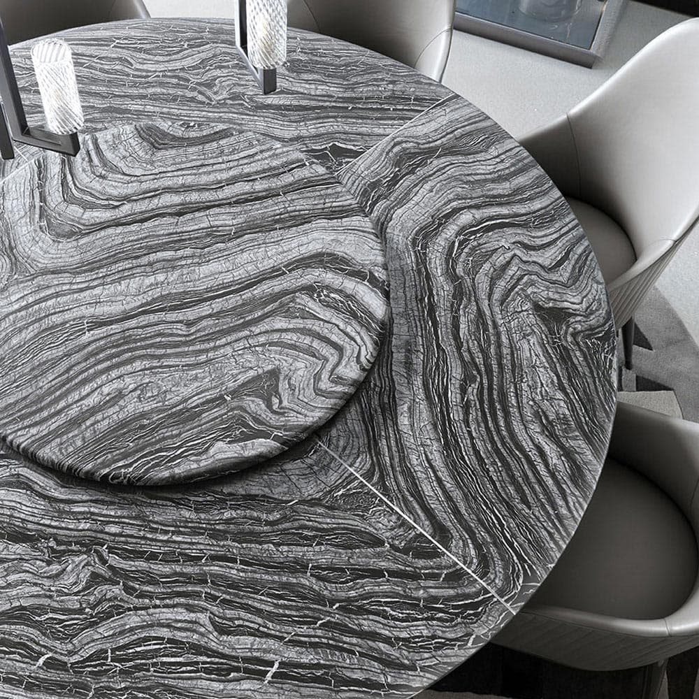 Mirage Marble Round Dining Table by Giorgio Collection