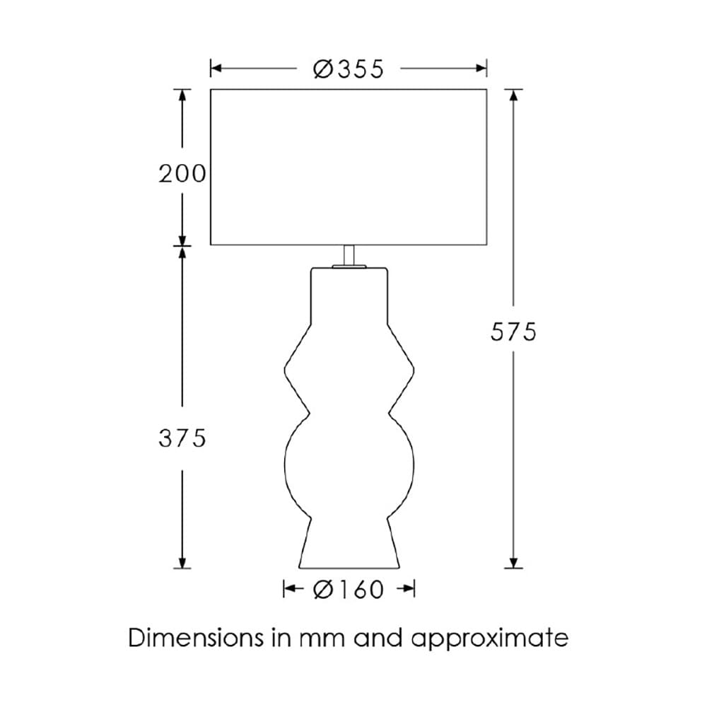 Fero Table Lamp by Heathfield