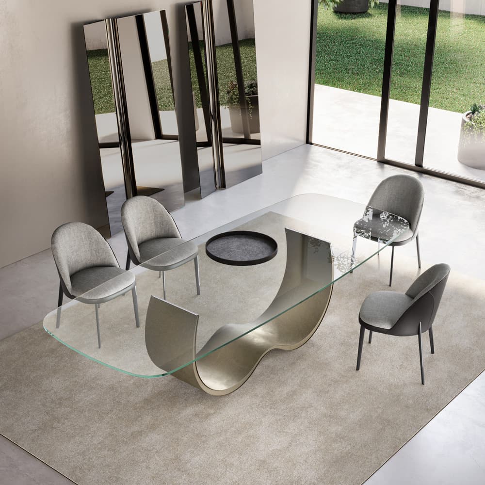 Alisei Top Crystal Dining Table | FCI London