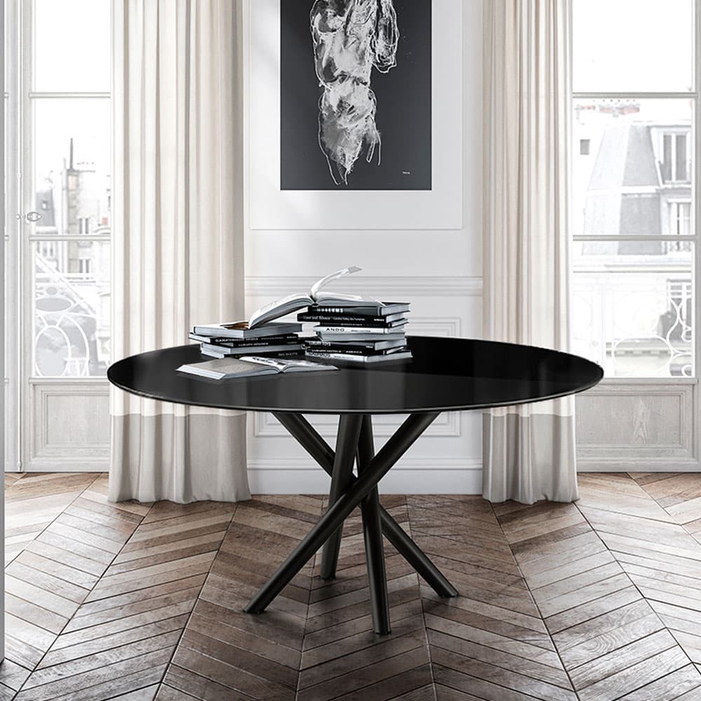 Baly Top Crystal Dining Table | FCI London