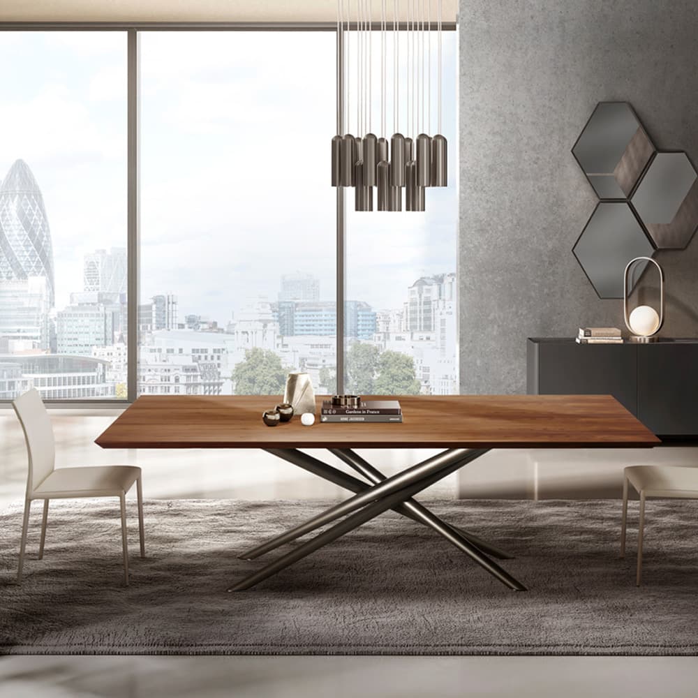 Baly Top Wood Dining Table | FCI London