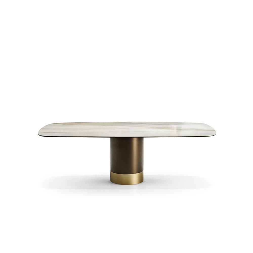 Cilindro Top Ceramic Dining Table | FCI London