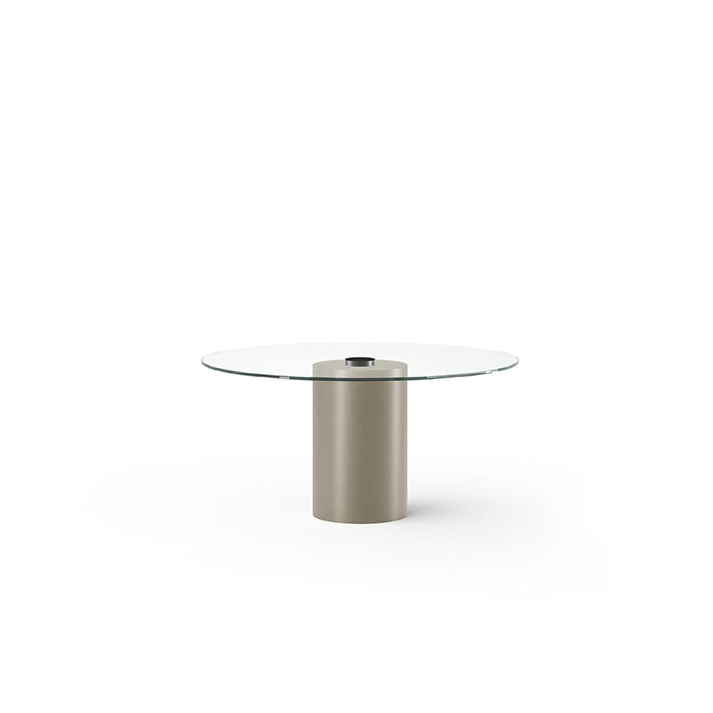 Cilindro Top Crystal Dining Table | by FCI London