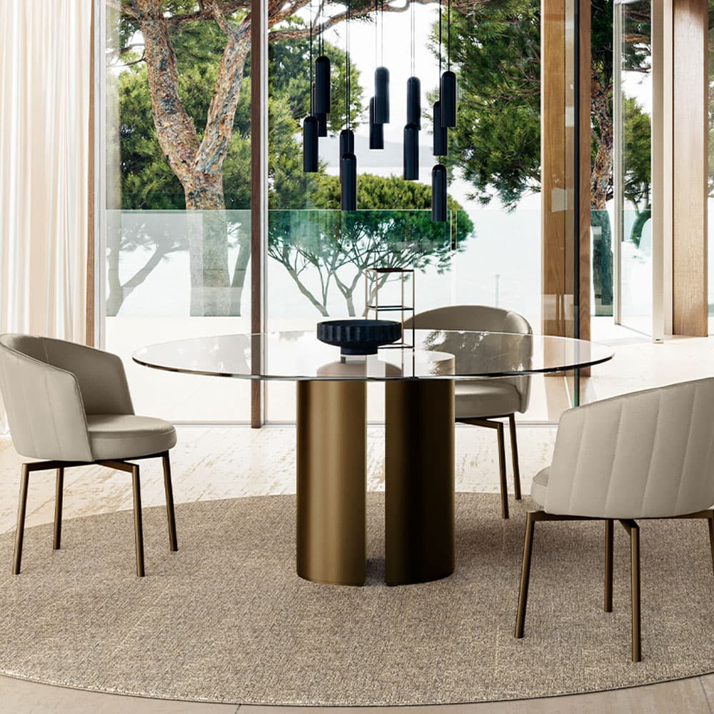 Dora Top Crystal Dining Table | by FCI London