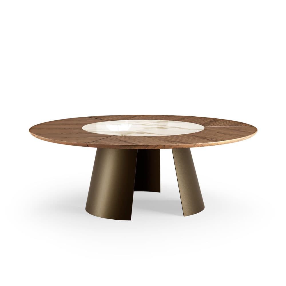 Dorian Top Wood Ceramic Dining Table By FCI London