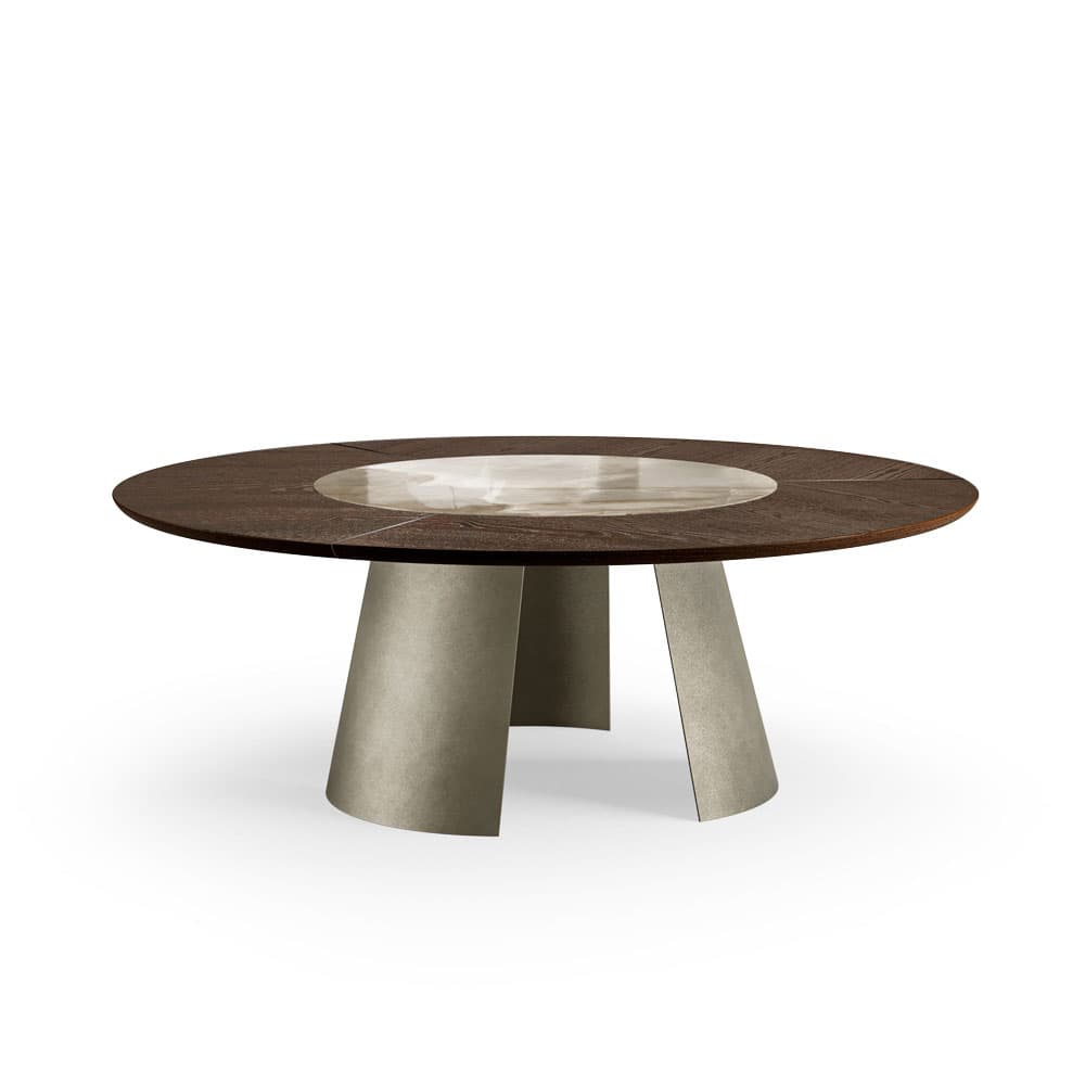 Dorian Top Wood Ceramic Dining Table By FCI London