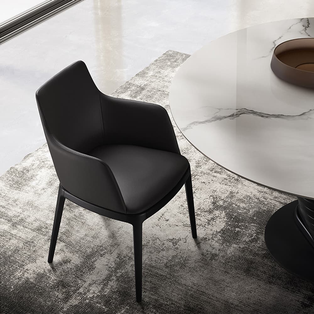 Max Wood Base Armchair By Italforma