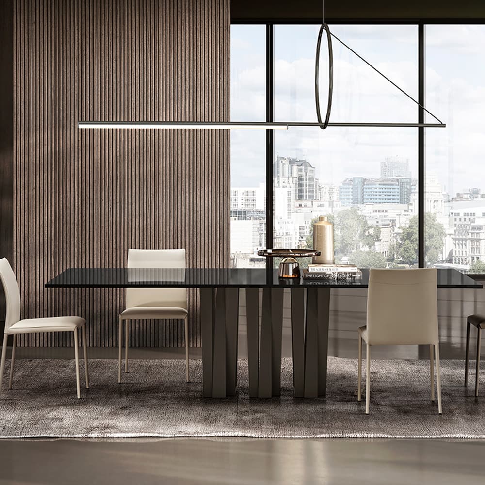 Narciso Top Crystal Dining Table By FCI London