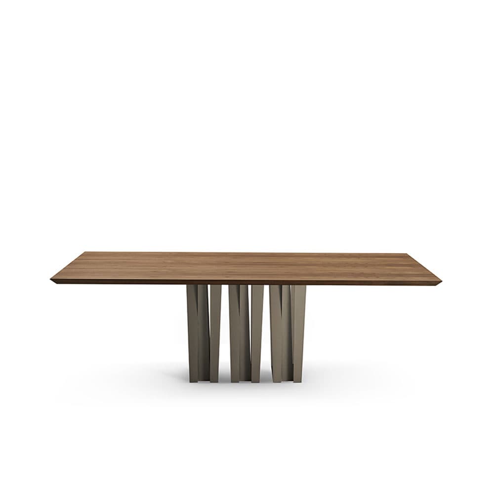 Narciso Wooden Top Dining Table By FCI London