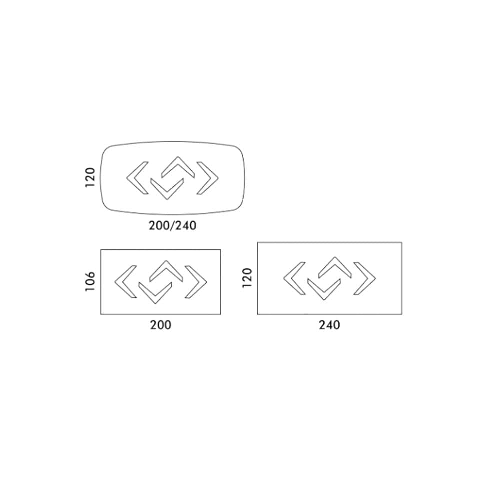 Noa Top Marble Dining Table By FCI London