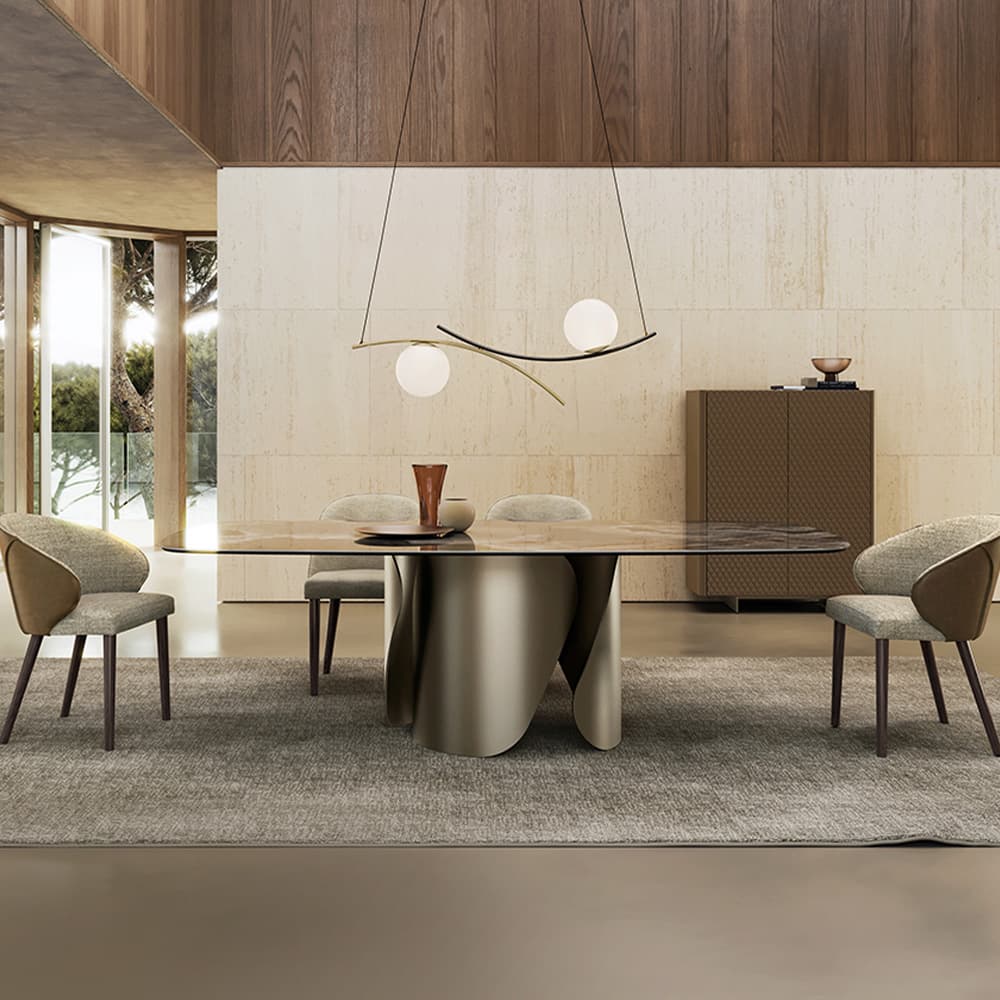 Onda Top Ceramic Dining Table By FCI London