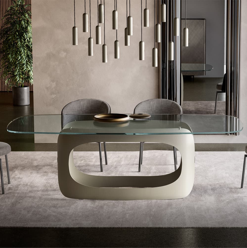 Polifemo Top Crystal Dining Table By FCI London