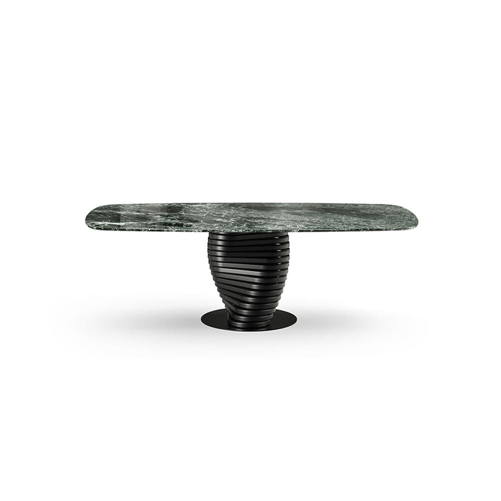 Rotolo Top Marble Dining Table By FCI London