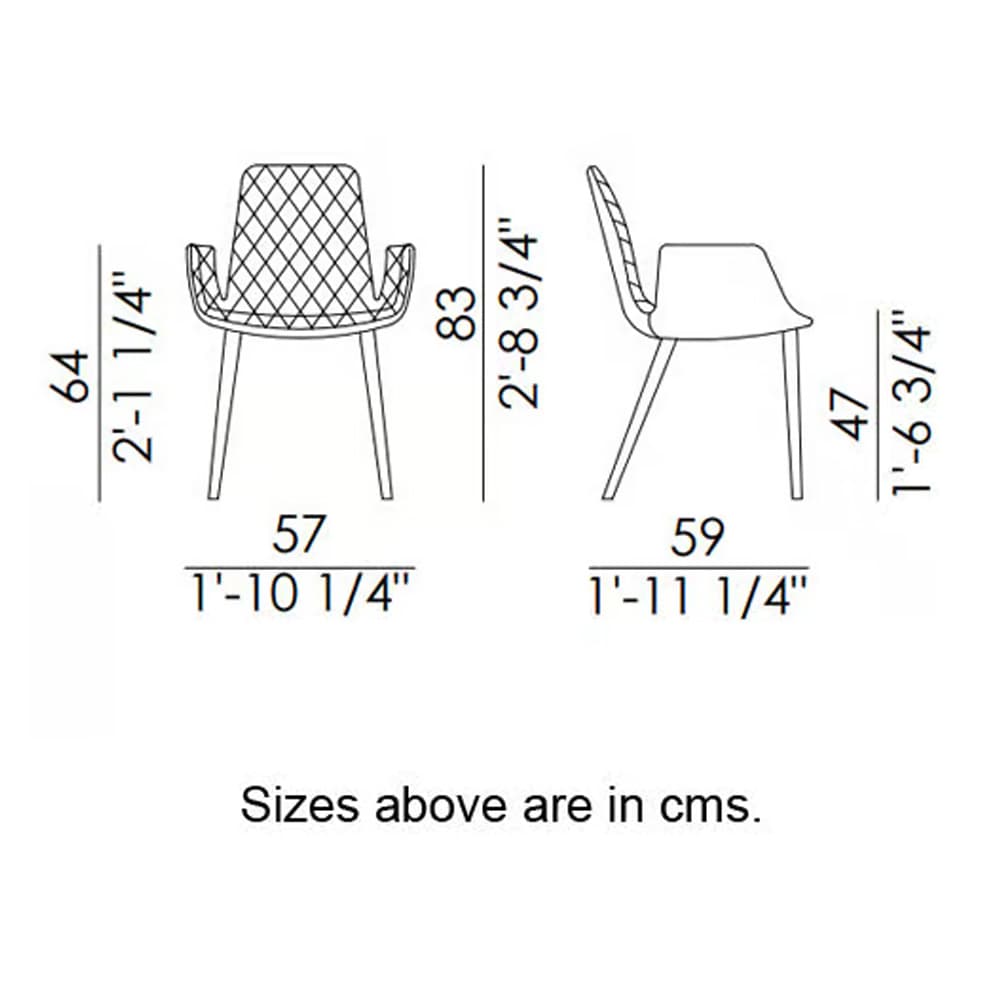 Lenny G Armchair by Italforma