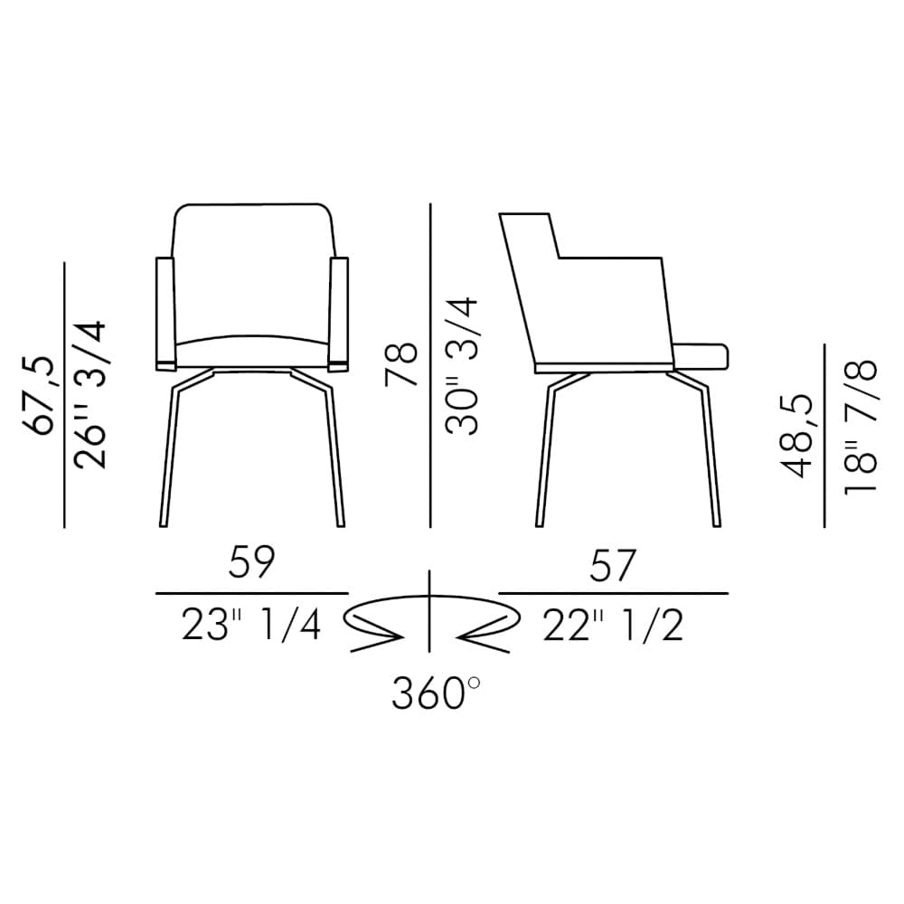 Ely Lounger by Italforma