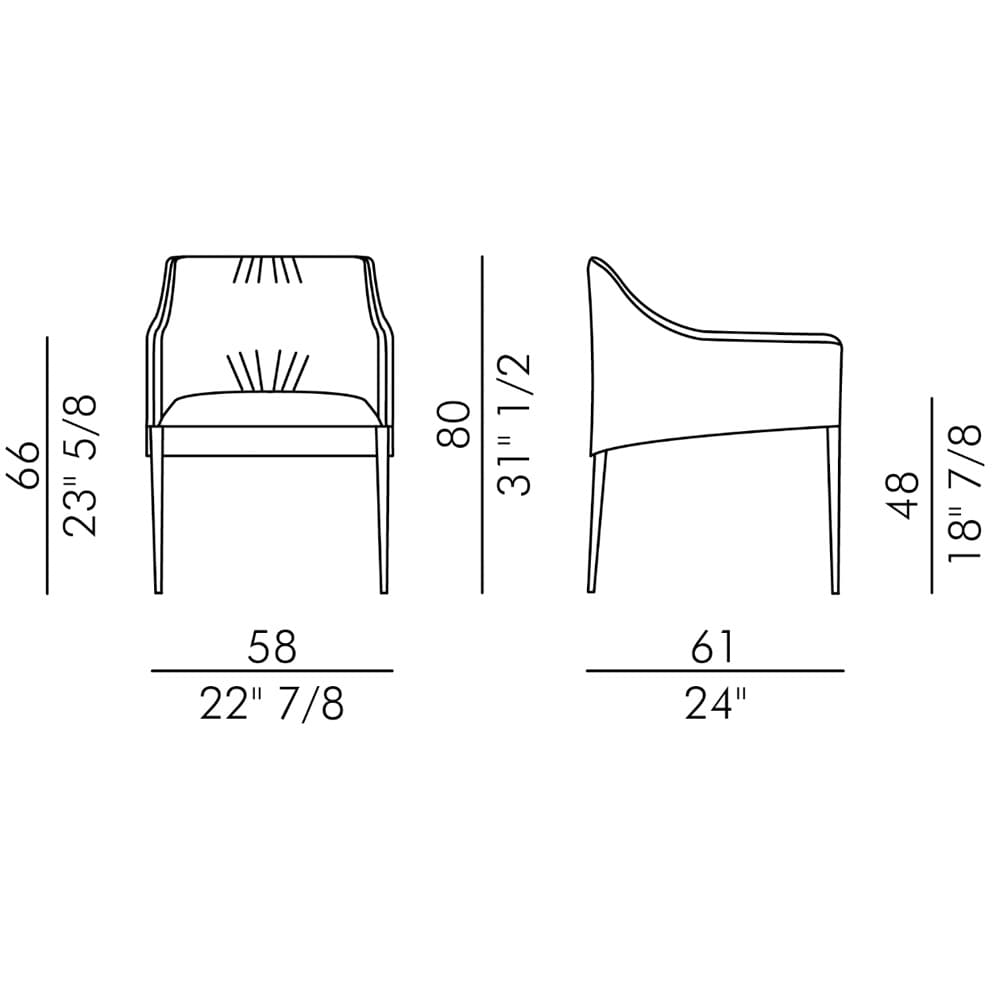 Isisdora Lounger by Italforma
