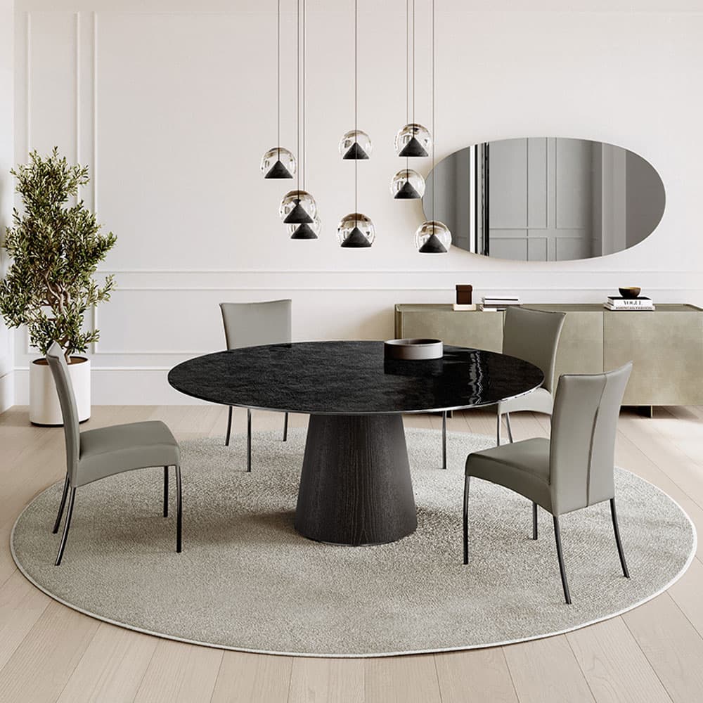 Teo Top Crystal Dining Table By FCI London