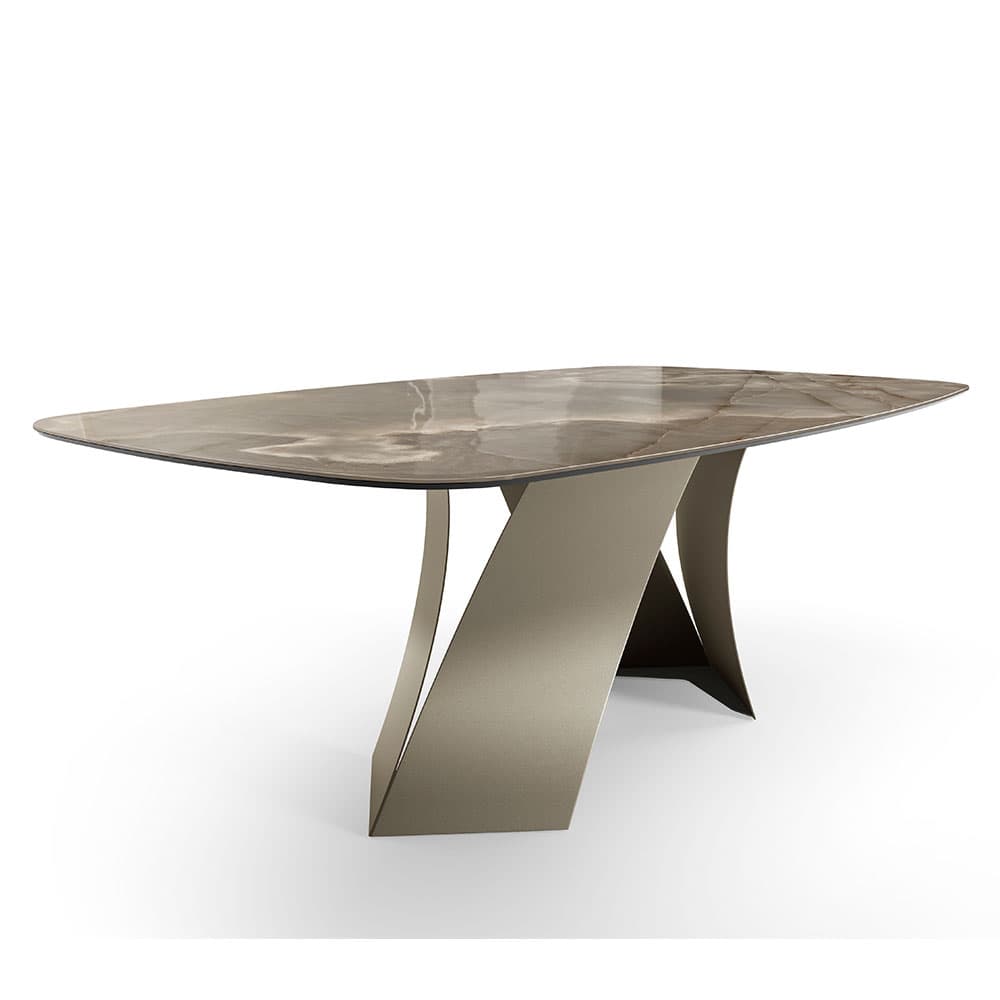 Twist Top Ceramic Dining Table By FCI London