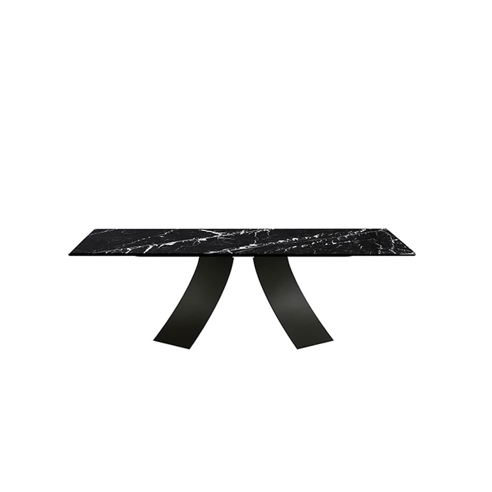 Twist Top Marble Dining Table By FCI London