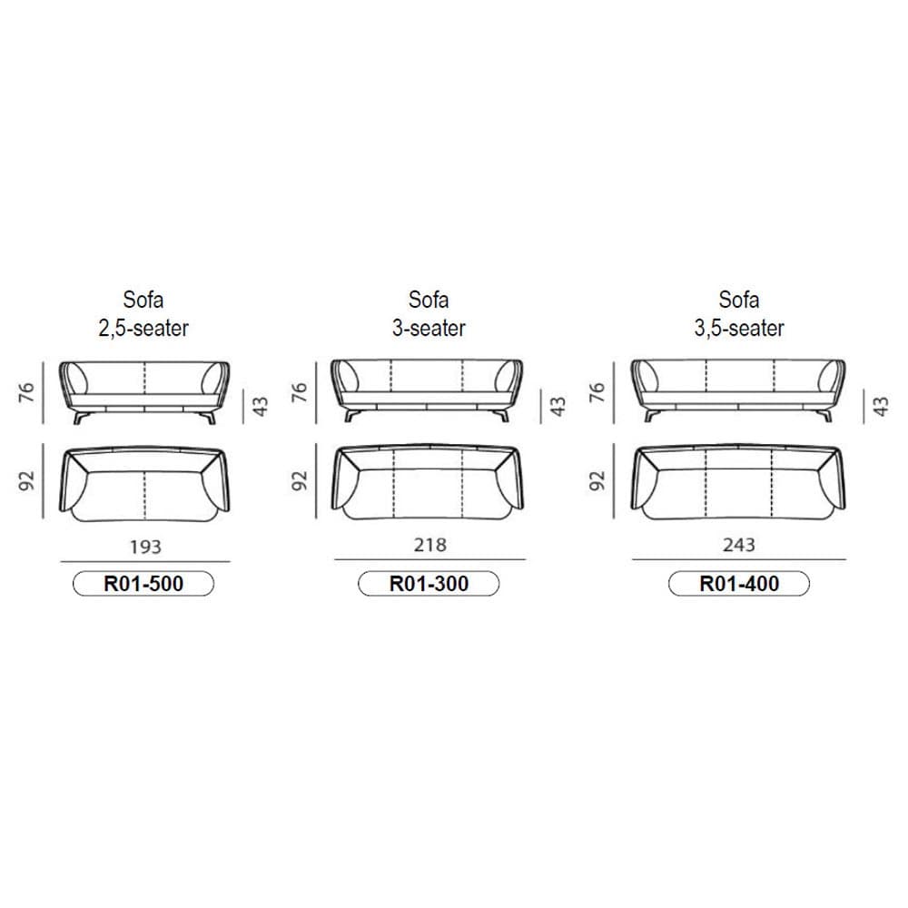Flint Sofa by Leolux