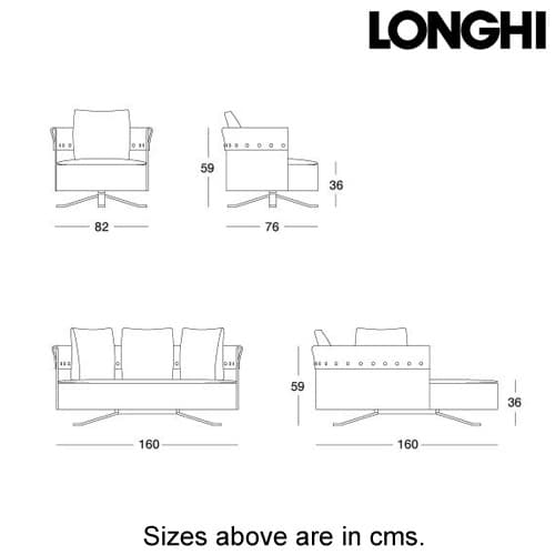Charme Armchair by Longhi