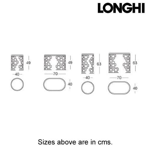 Manfred Side Table by Longhi