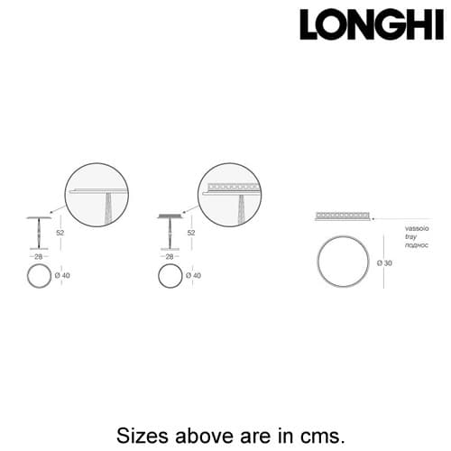 Gueridon Side Table by Longhi