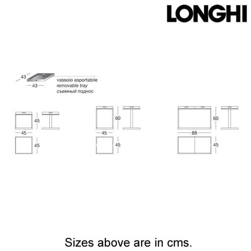 Louis Side Table by Longhi