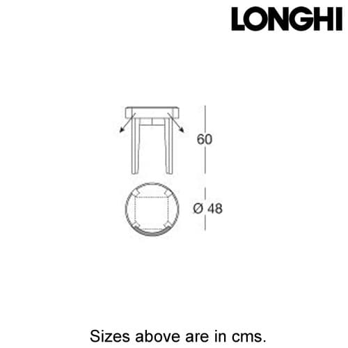 Ring Bedside Table by Longhi