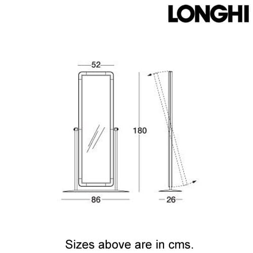 Isabelle Mirror by Longhi