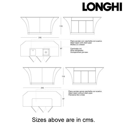 Grandelon Drinks Cabinet by Longhi