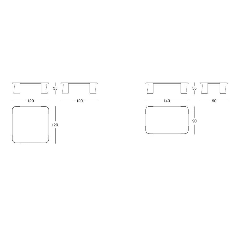 Balance Coffee Table by Longhi