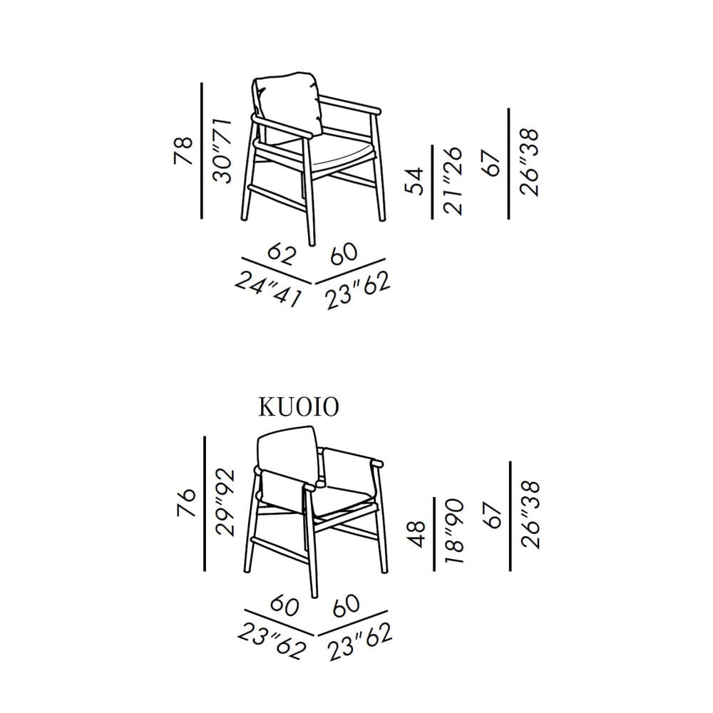 Teresina Armchair by Meridiani