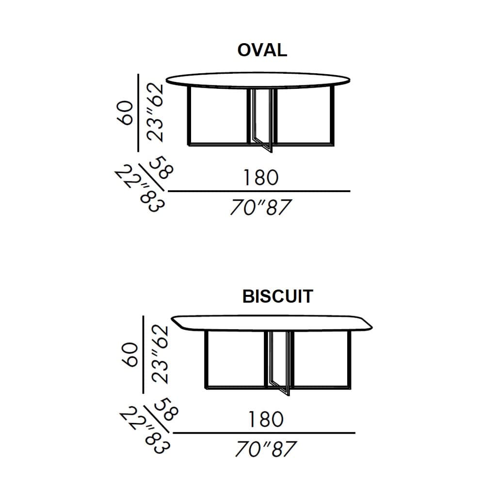 Cole Console Table by Meridiani