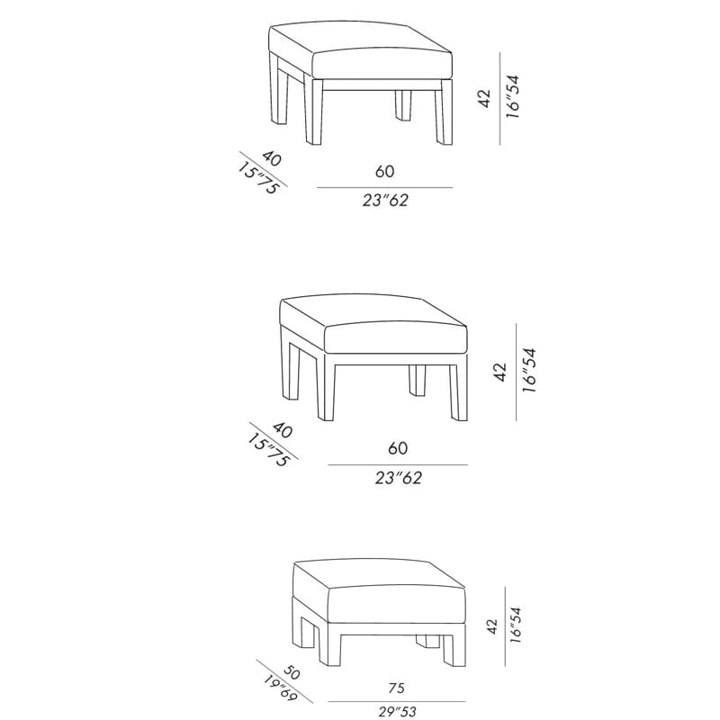 Fox Sofa by Meridiani