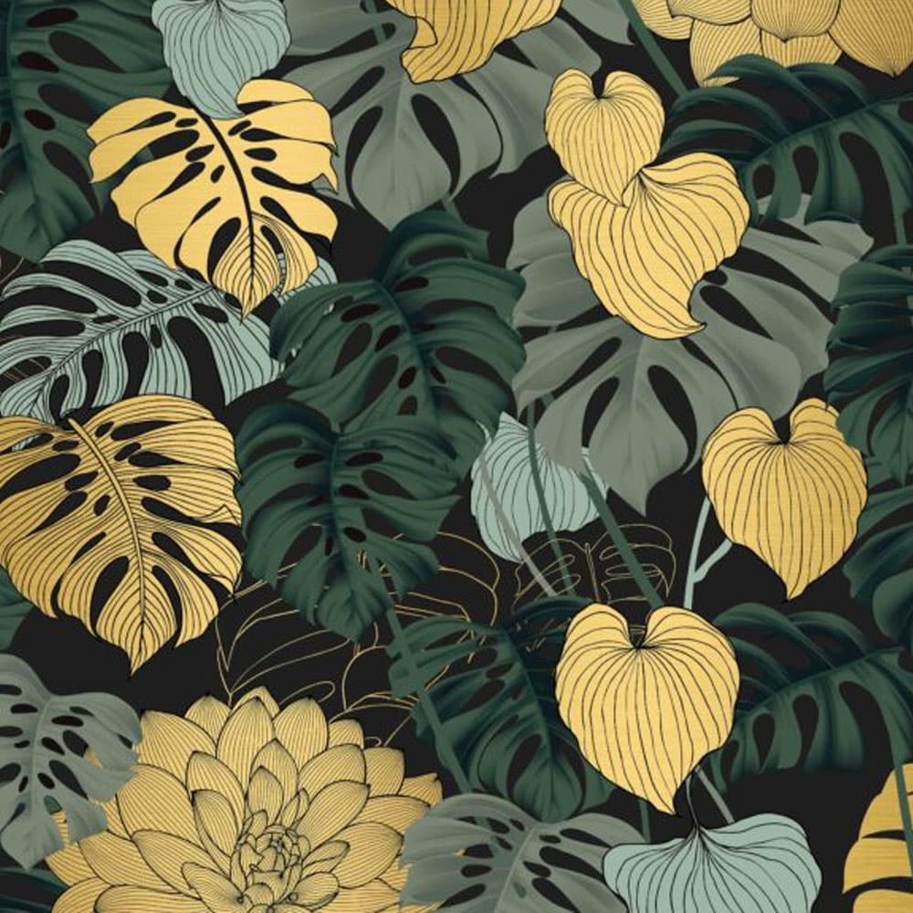 FAB-01 GOLD Wallpaper by FCI London